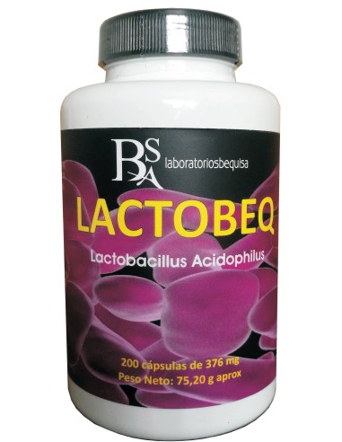 Lactobeq 95 200 Caps de Bequisa