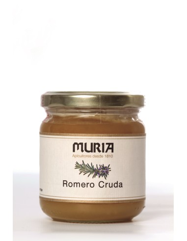 Tarro De Miel Romero Cruda 250 Gr de Muria