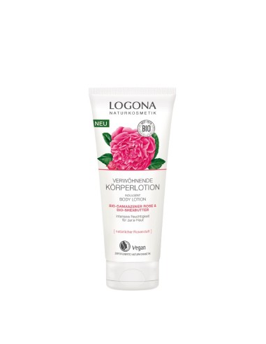 Locion Corporal Rosa Damascena 200Ml de Logona