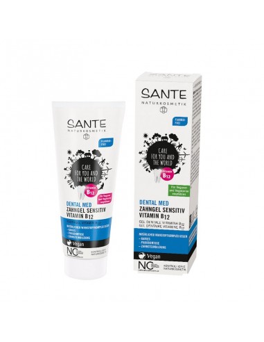 Dentifrico Gel Vitamina B12 Sal Marina 75 Ml de Sante