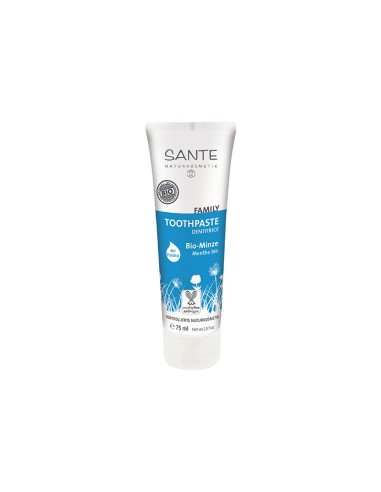 Dentifrico Menta Con Fluor 75 Ml de Sante