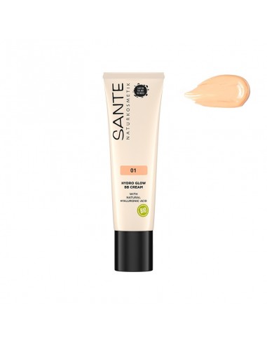 Maquillaje Bb Hydro Glow 01 Light-Medium 30 Mililitros Sante Naturkosmetik