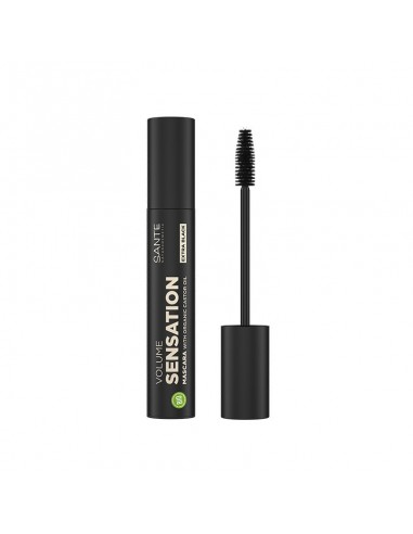 Mascara De Pestañas Sensation 01 Black 12 Mililitros Sante Naturkosmetik