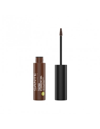 Gel Tratante Cejas Color 02 Brownie 3,5 Mililitros Sante Naturkosmetik