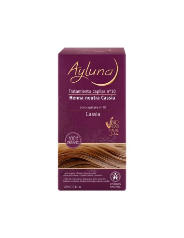 Tratamiento Capilar 10 Henna Neutra Cassia 100 G de Ayluna