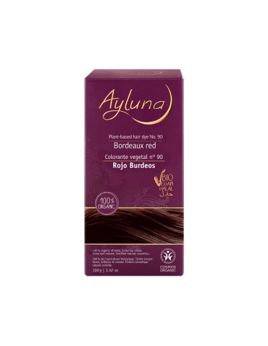 Colorante Vegetal 90 Rojo Burdeos 100 G de Ayluna