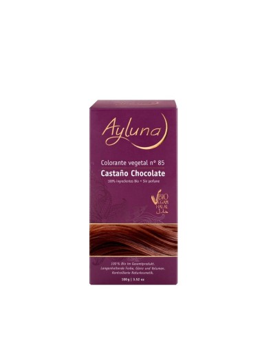 Colorante Vegetal 85 Castaño Chocolate 100 G de Ayluna