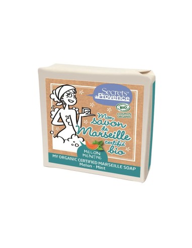 Jabon De Marsella Melon & Menta 100Gr de Secrets De Provence