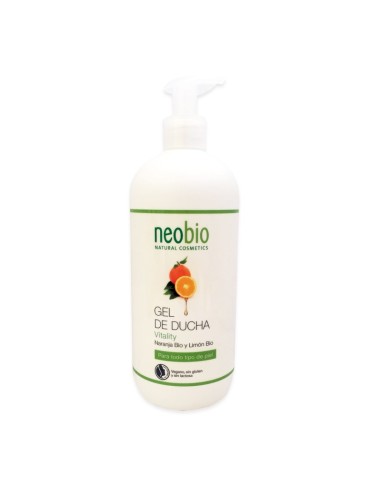 Gel Ducha Vitality 500 Naranja & Limon Bio 500Ml de Neobio