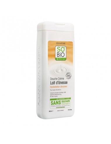 Gel De Ducha Hidrat. Suave Leche Burra 650 Mililitros Bio So´Bio Etic