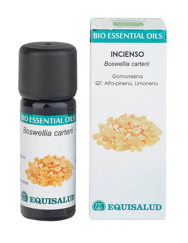 Bio Essential Oil Incienso - Qt:Alfa-Pineno, Limoneno 10 Ml de Equisalud