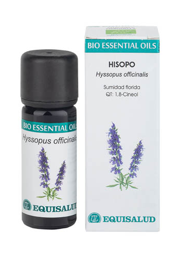 Bio Essential Oil Hisopo - Qt:1,8-Cineol 10 Ml de Equisalud