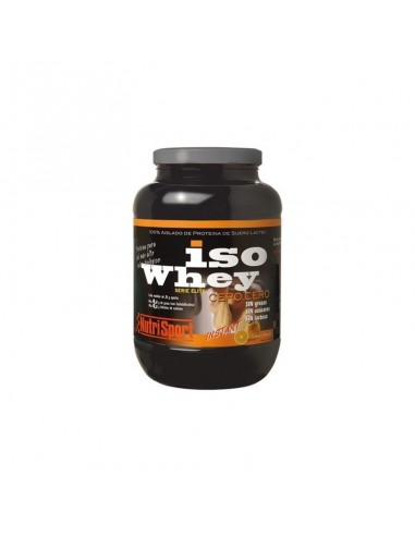 Iso Whey Cero Cero Naranja 1Kg. Nutrisport