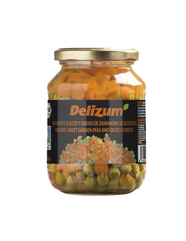 Guisantes Vrd. Y Dados Zanah./ Sweet Gard. Peas & de Delizum