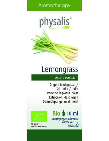 Lemongrass 10 Ml de Physalis