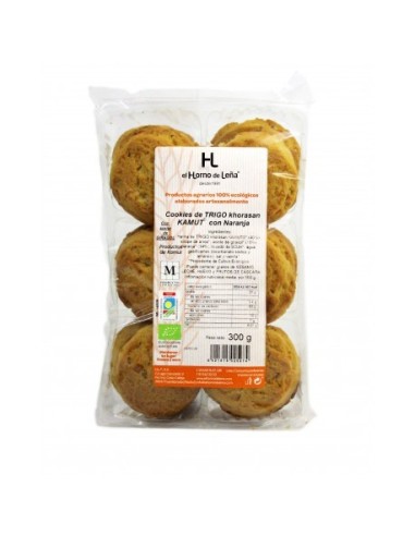 Cookies De Kamut Naranja Eco 220 G de Horno De Leña