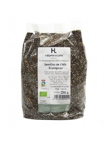 Semillas De Chia Eco 250 G de Horno De Leña