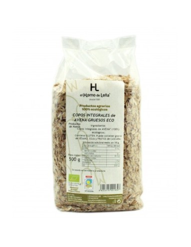 Copos De Avena Int Gruesos Eco 500 G de Horno De Leña