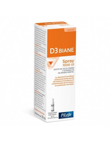 D3 Biane Spray 1000Ui20 Ml de Pileje