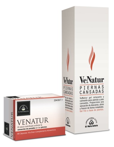 Pack Ahorro Venatur Gel-Capsulas de El Naturalista