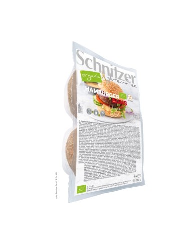 Panecillo Hamburguesa S/G Schnitzer 4X62,5 G de Schnitzer