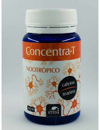 Concentra T Nootropico 30 Caps de Ecologia Nutricion Y Salud