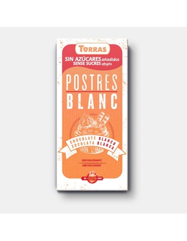 Sin Azucar Postres Blanco 200 Gr de Torras