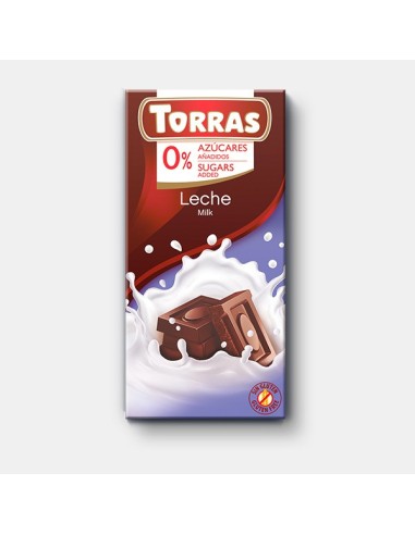 Chocolate Con Leche 75 Gr de Torras