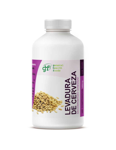 Levadura de cerveza 500mg 600 comprimidos GHF