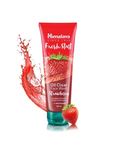 Fresh Start Limpiador Facial De Fresa 100 Ml de Mass Herbal