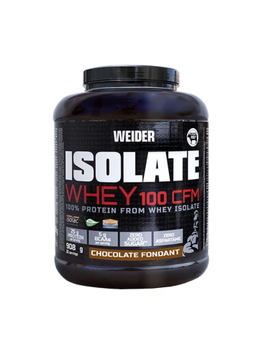 Isolate Whey 100 Cfm Chocolate 908Gr. de Weider