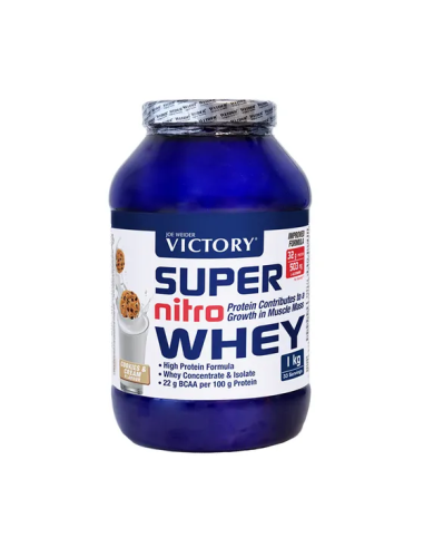 Victory Super Nitro Whey Cookies & Cream 1 kg