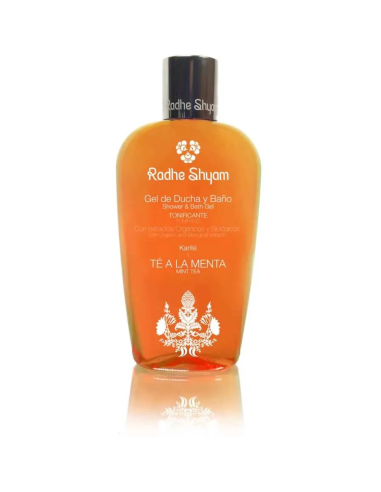 Gel De Baño Te Menta Tonificante 250 Ml de Radhe Shyam