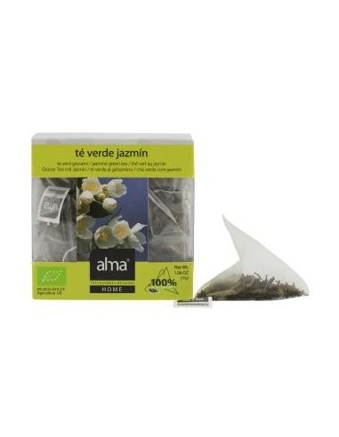 Te Verde Jazmin Infusion 15Piramides. Eco Vegan Alma Home