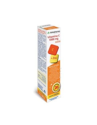 Arkovital Vitamina C 1000Mg 20Comp Efervescentes. Arkopharma