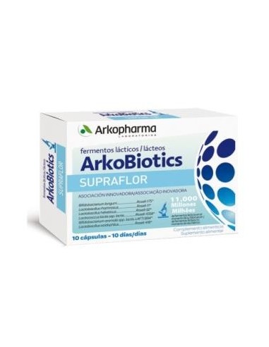 Arkobiotics Supraflor 10 Cápsulas  Arkopharma