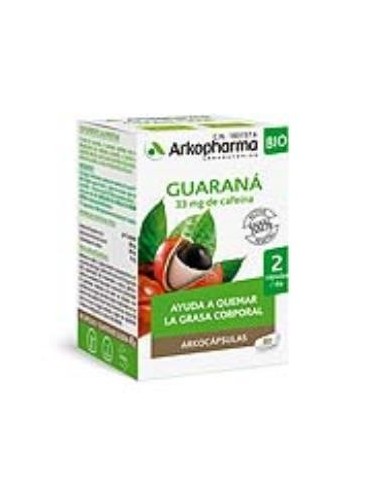 Guarana 80Arkocapsulas. Bio de Arkopharma