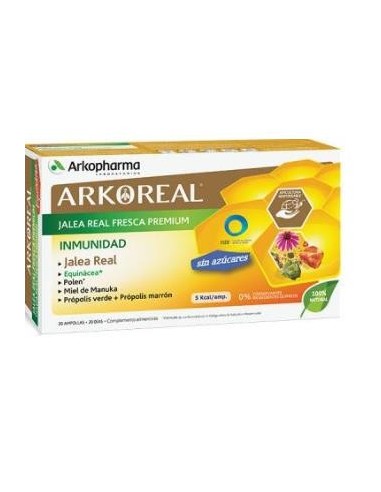 Arkoreal Jalea Real Inmunidad 20 Ampollas Bio S/A Arkopharma