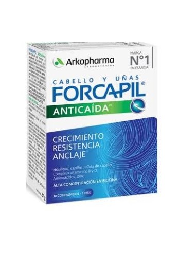 Forcapil Anticaida 30 Cápsulas  Arkopharma