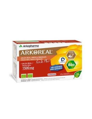 Arkoreal Jalea Real 1500Mg 20 Ampollas S/A Arkopharma