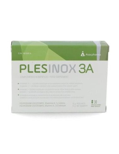 Plesinox 3A 60 Cápsulas  Atache