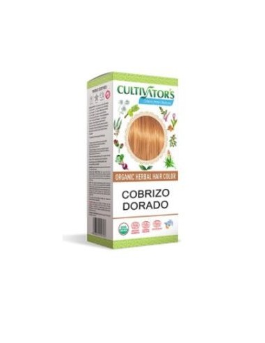 Cobrizo Dorado Tinte Organico 100 Gramos Ecocert Cultivators