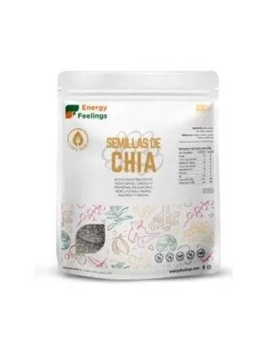 Chia Semillas 1Kg. Eco Vegan Sg de Energy Feelings