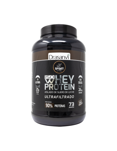 Whey Protein Aislado Doble Chocolate 2,2Kg Sport Live Drasanvi