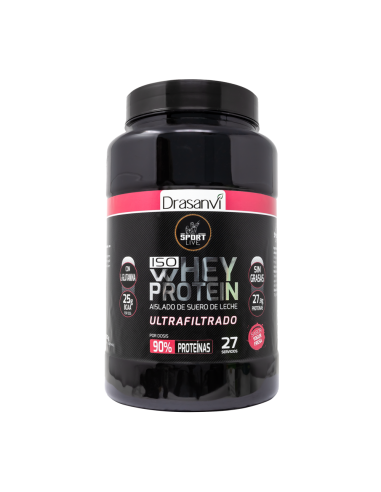 Whey Protein Aislado Yogur Fresa 800G Sport Live Drasanvi