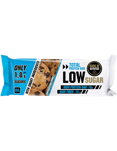 T.Prot Bar Low Sugar Choco Chip Cookie - 60 G - 10 Un