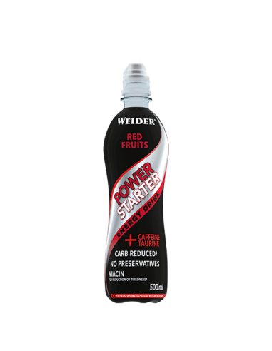 Power Starter Energy Drink Frutos Rojos 500 ml 12 uds de Wei