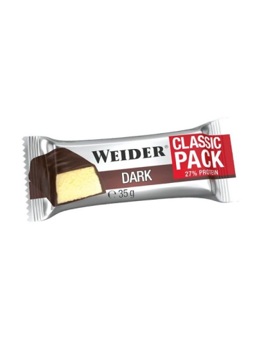 Barrita Clasica Chocolate negro-Plátano 35 gr 24 ds de Weide