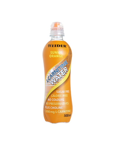 Weider Water L-Carnitine Naranja 500 ml 12 uds 500 ml