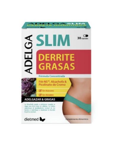 Adelgaslim Derrite Grasas   30 Capsulas De Dietmed